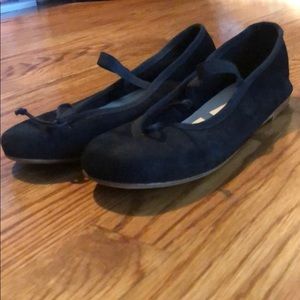 Barney’s New York Black Ballet Flats
